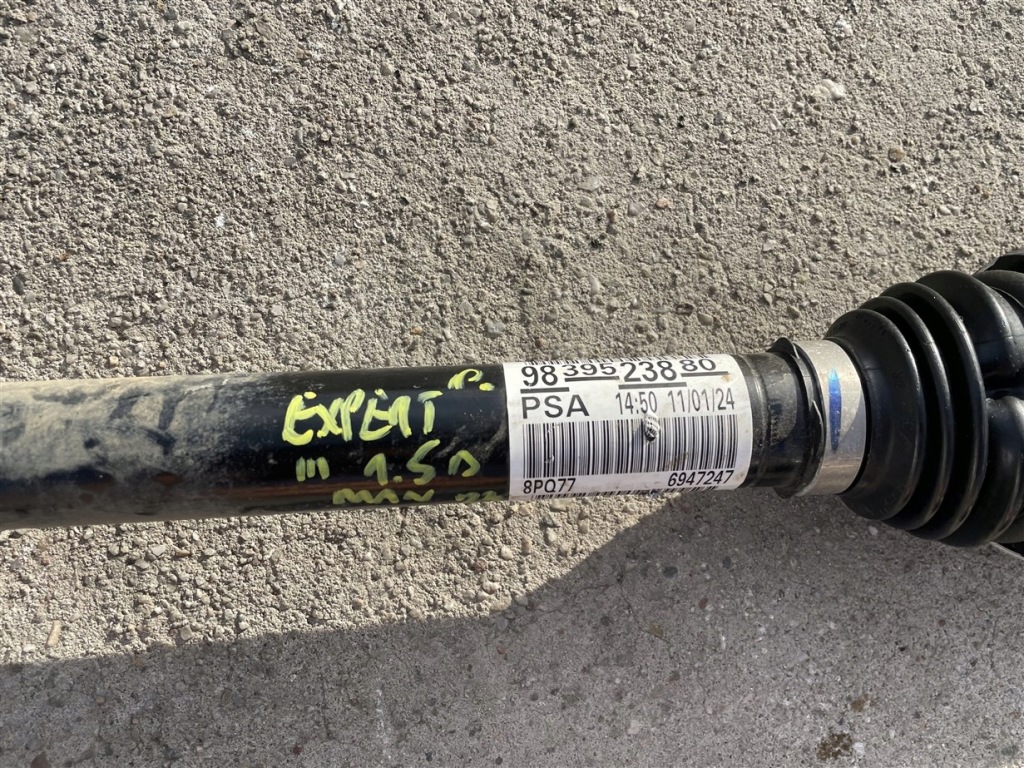 Приводной вал półośka перед правый 9939523880 citroen jumpy 3 3 expert proace Недорого