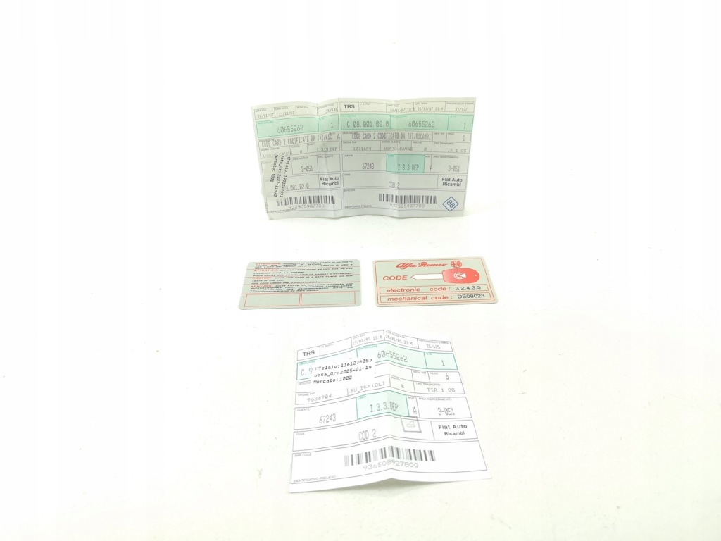 Купить Карта kodowania isc alfa romeo 166 1998-2007 / 60655262