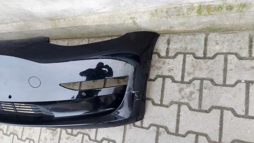 фото №6, Tesla model 3 бампер перед передній 1414