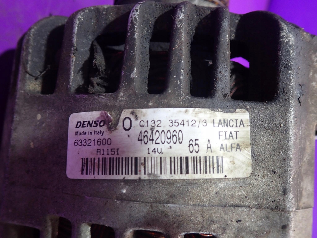 Fiat punto 1 93-99 1.1 55km генератор 46420960 65a в Украине