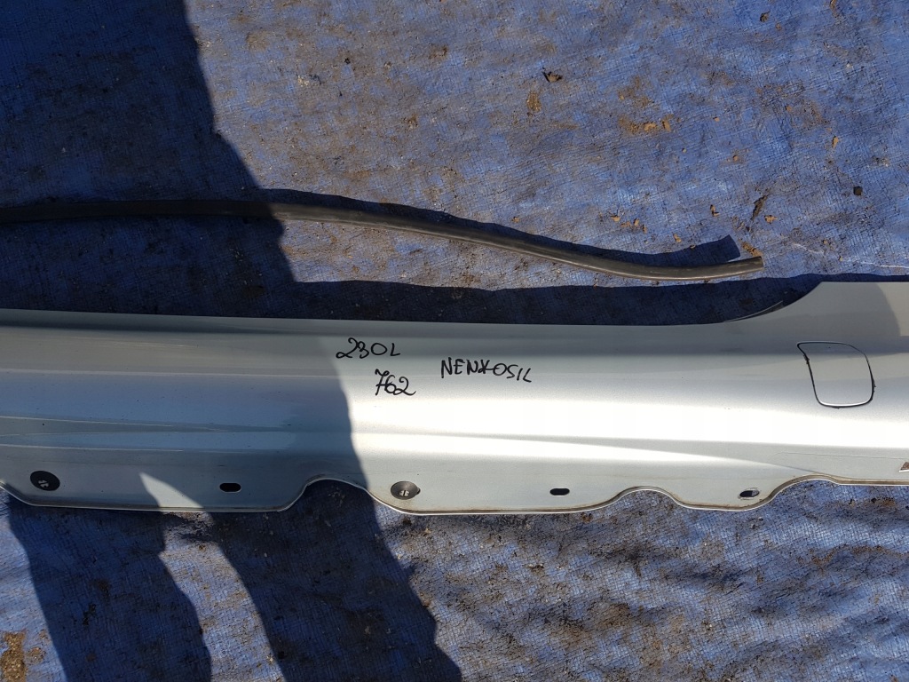 Молдинг порог левая mercedes sl r230 w230 c762 762 Оригинал