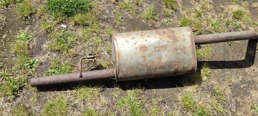 фото №5, Nissan navara d40 lift 15r 2,5 dci 190km гасник труба вихлопна 201013x00a