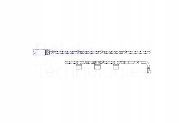 фото №1, Delphi lz0234 контакт попереджувальний, знос накладок гальмівних