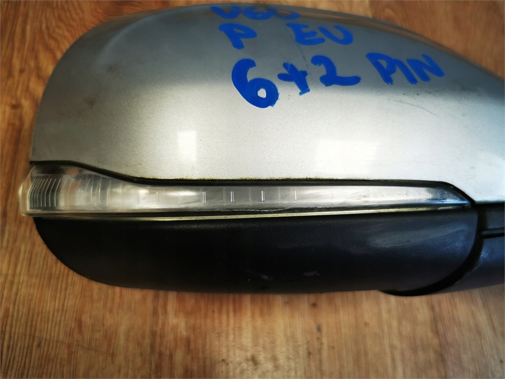 фото №7, Volvo v60 i lift 13-18 зеркало правое 8 pinów eu