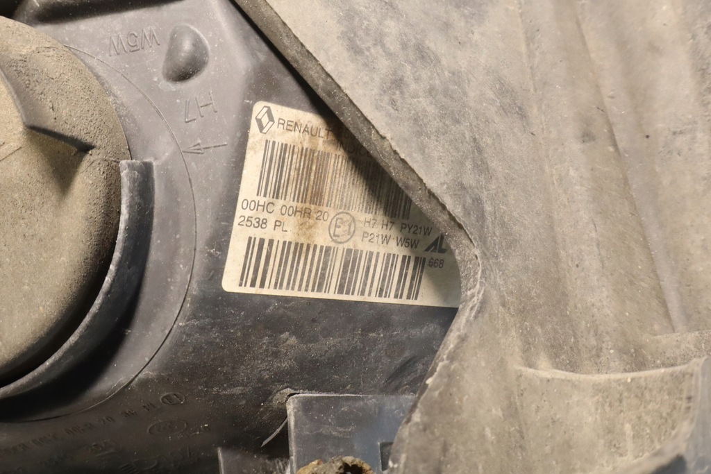 фото №9, Лампа правая передняя renault megane iii