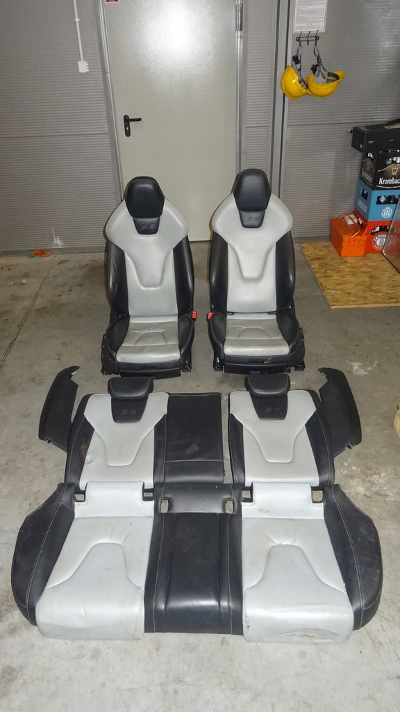 фото №1, Audi s5 a5 8t сиденья заднее сиденье комплект перед задняя