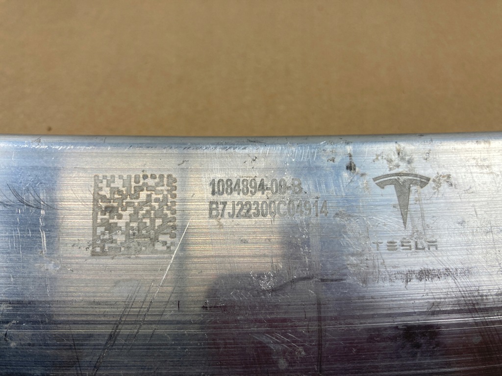 фото №8, Балка бампера передний нижняя tesla 3