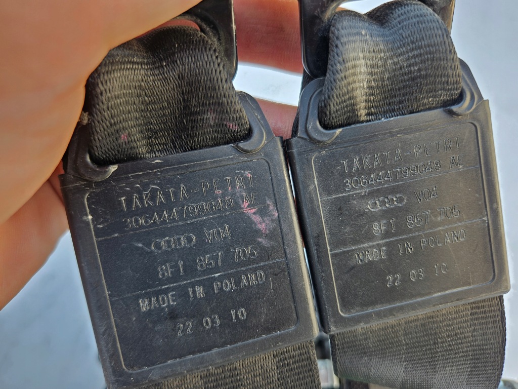 Купити Ремінь безпеки ліве правий перед передній audi a5 8f b8 кабріолет  кабріолет