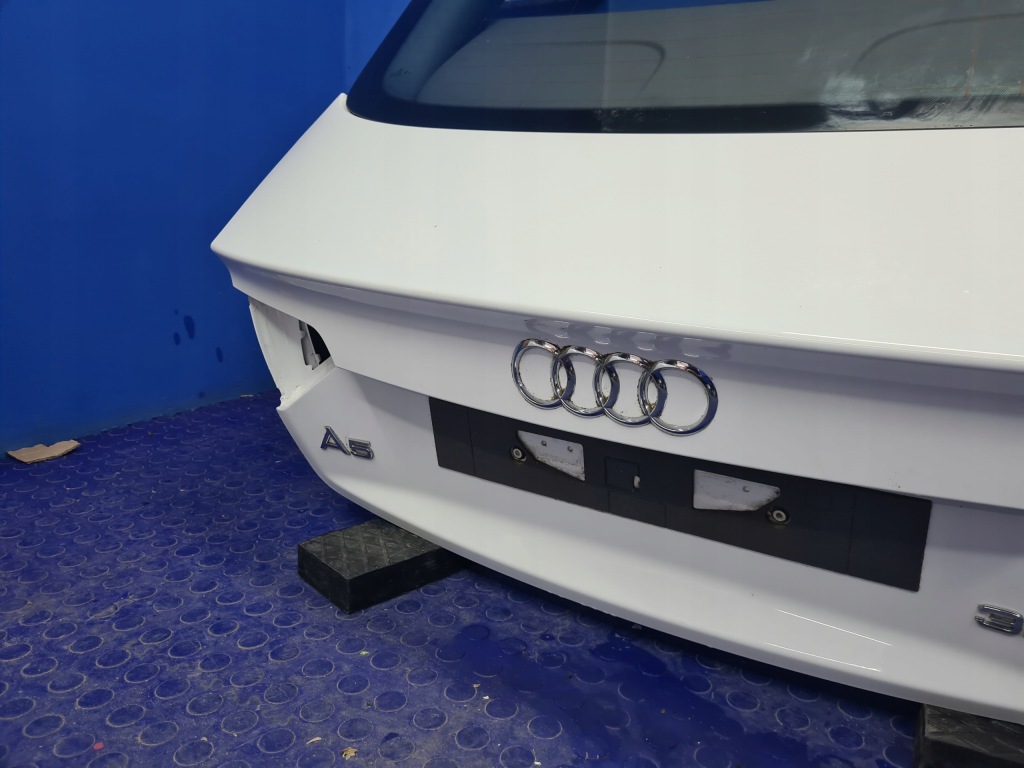 фото №9, Крышка багажника багажника комплектная задняя audi a5 8t sportback ly9c | w цвет | oem