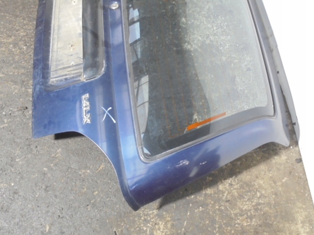 фото №11, Nissan sunny n14 крышка багажника крышка багажника стекло моторчик 3d hb