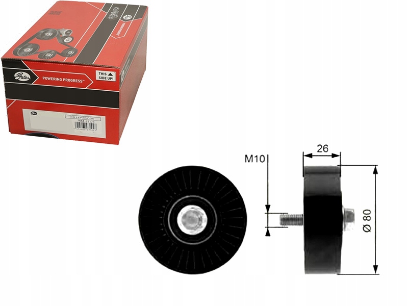 фото №1, Gates ролик ремень bmw 1 130 i e81