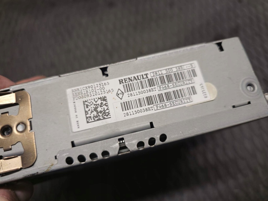 фото №4, Радио cd заводской renault clio iii lift 281150038r