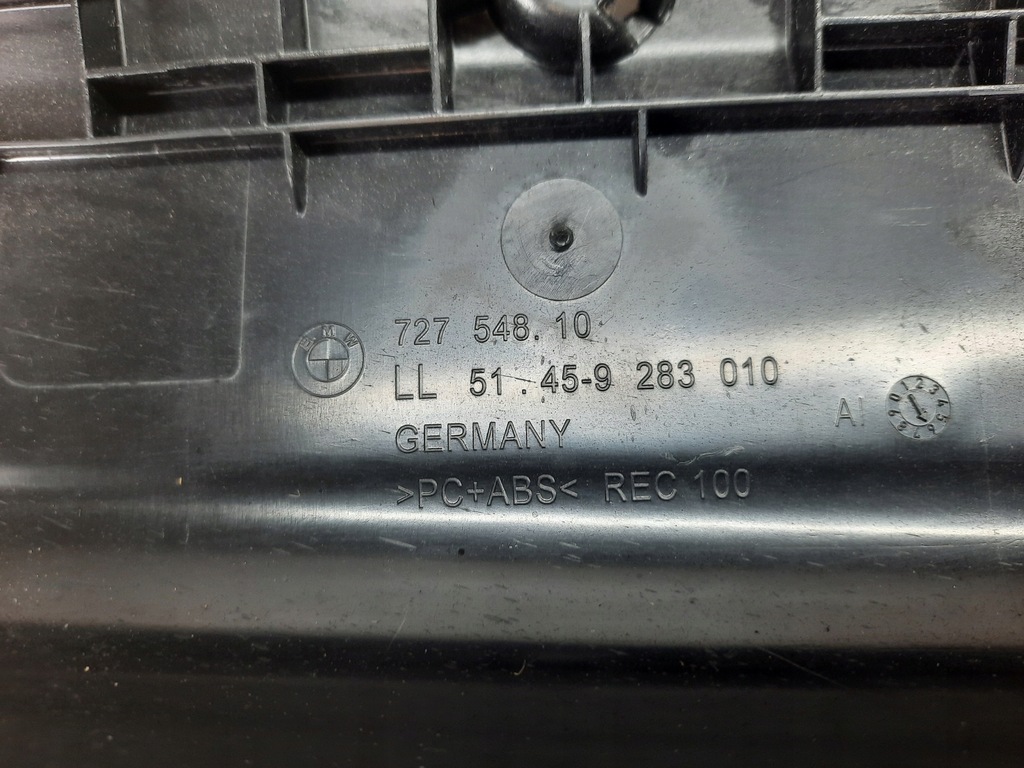 фото №8, Бардачок полиця панелі консолі europa bmw i3 i01 9283011