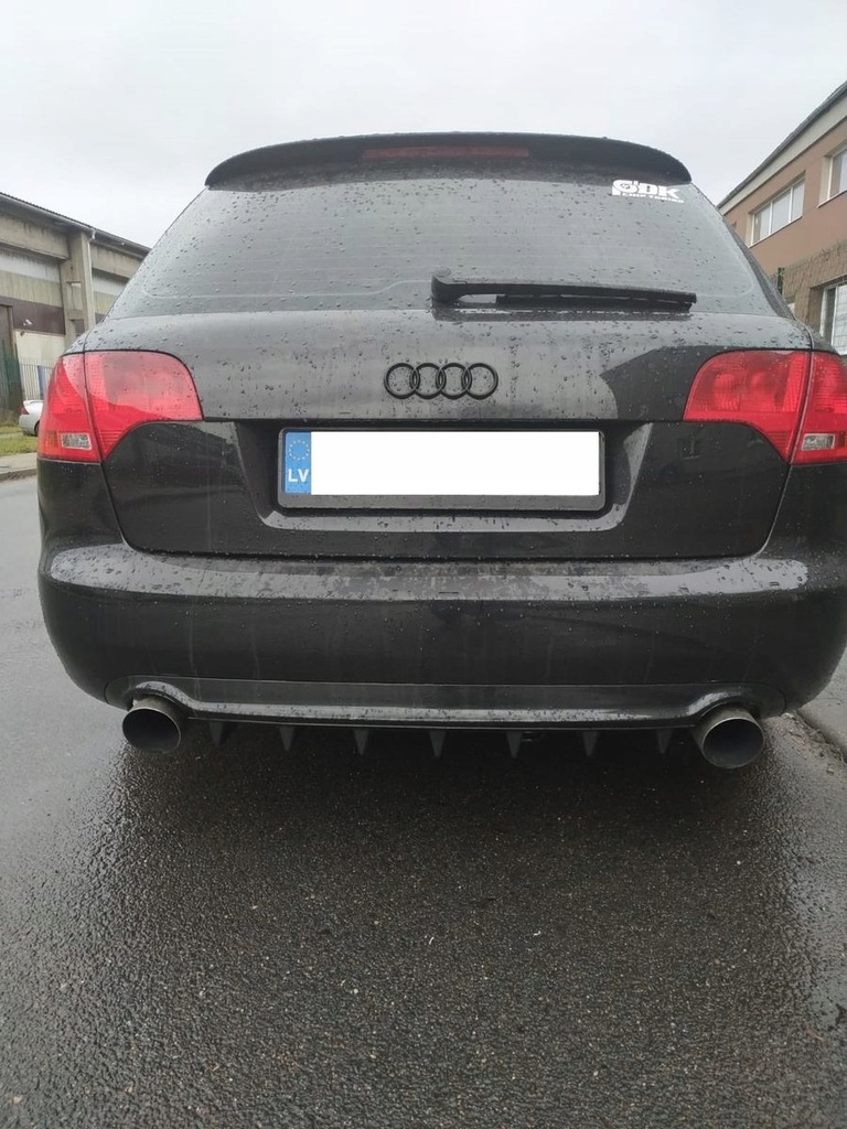 фото №6, Дифузор заднього бампера s4 i s line з дифузор shark