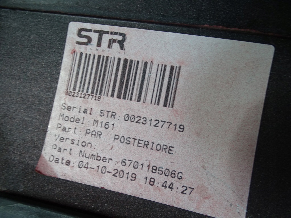 Бампер задня maserati levante gts trofeo карбон 161 в Україні