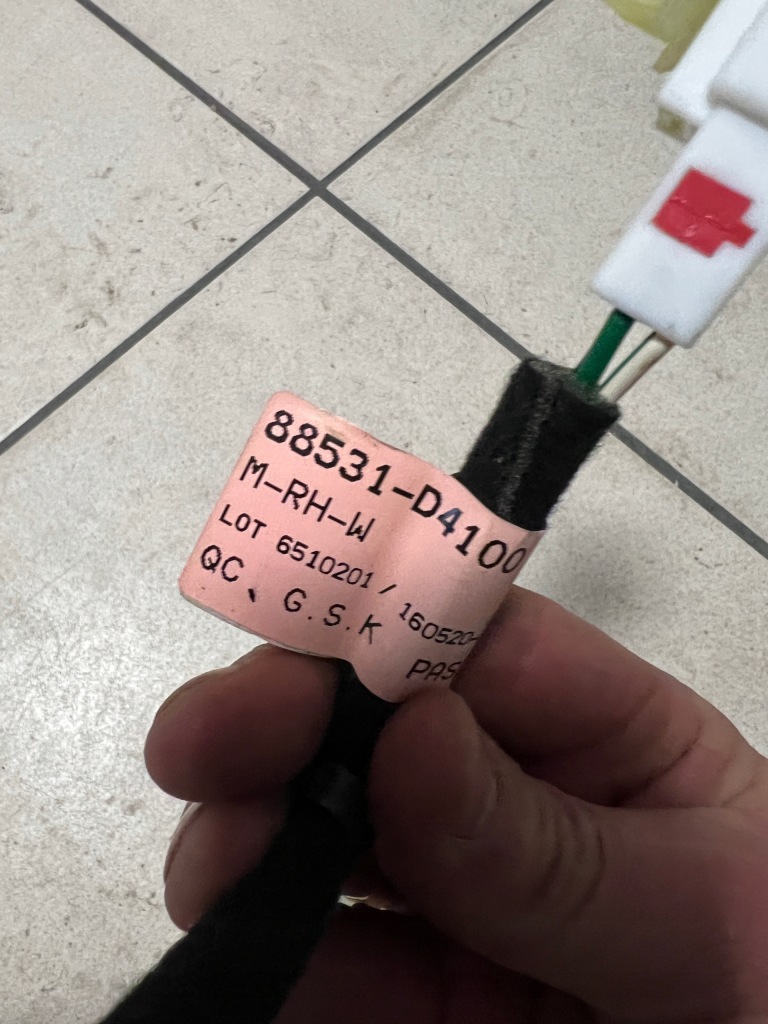 Kia optima jf универсал 16-19 модуль жгут сиденье передний 88553-d4010 Недорого