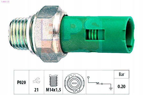 фото №1, Eps 1.800.131 вимикач тисковий оливи