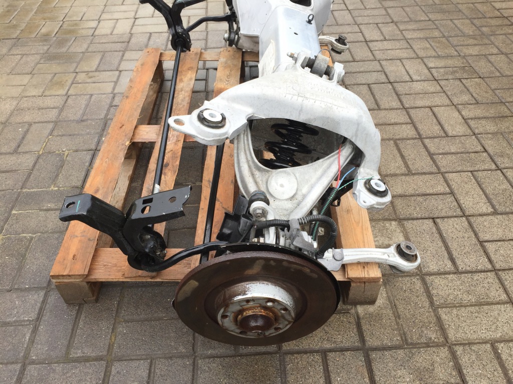 фото №4, Peugeot 508 ii балка oś подвеска амортизаторы задние задняя