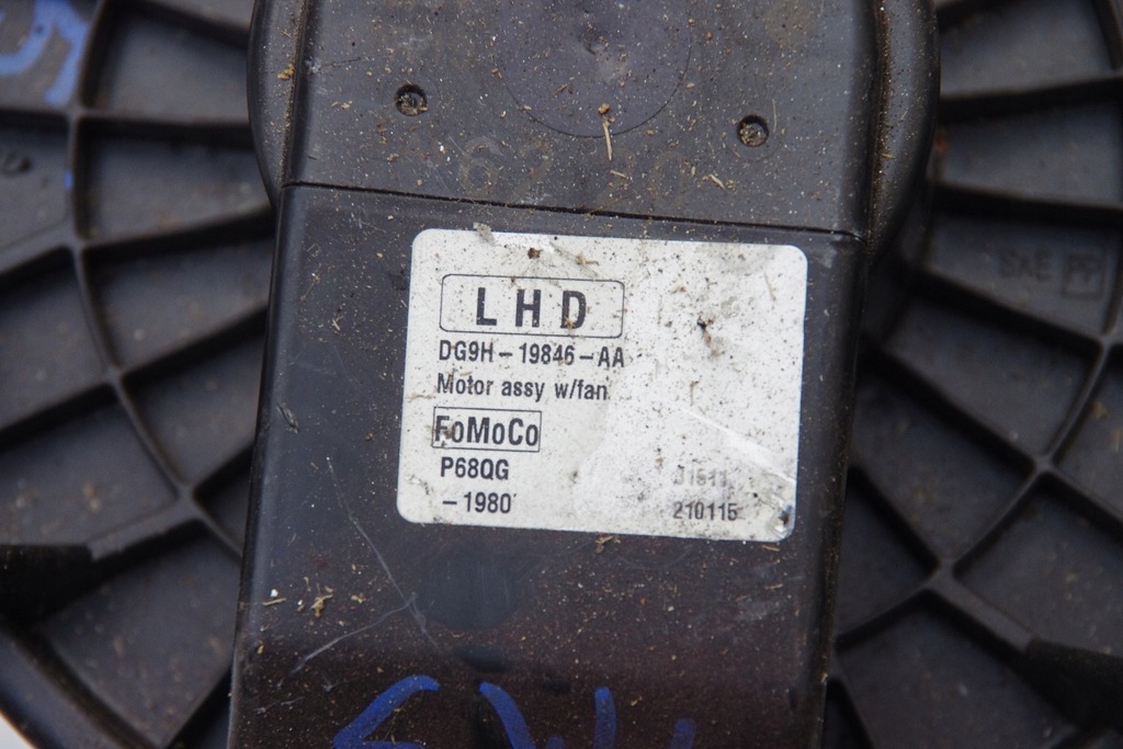 фото №7, Воздуходувка вентилятор ford mondeo mk5 dg9h-19846-aa dg9h19846aa