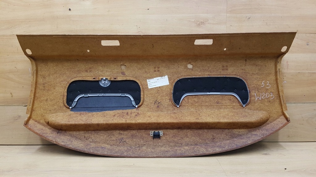 фото №2, Полиця задня задня mercedes w203 sedan