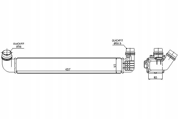 фото №2, Інтеркулер renault fluence 1.5d/1.6/2.0 02.10- ni