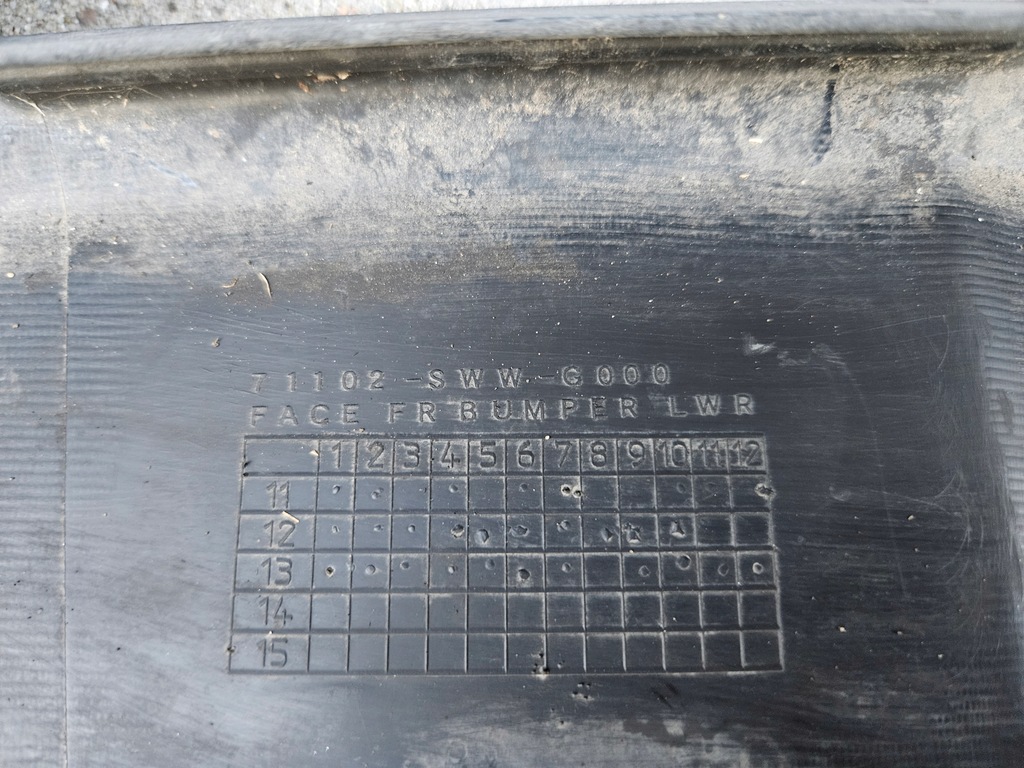 фото №9, Бампер перед передній honda cr-v crv iii 2006- 71102-sww-g000 повний org