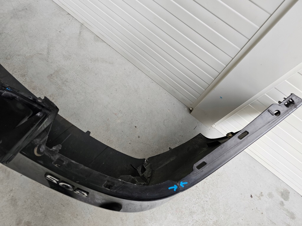 фото №10, Бампер задний peugeot 508 i lift sedan 6 pdc