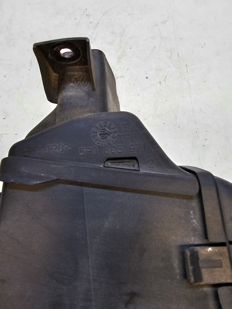 фото №7, Впуск воздуховод воздуха audi vw seat 5p0805971