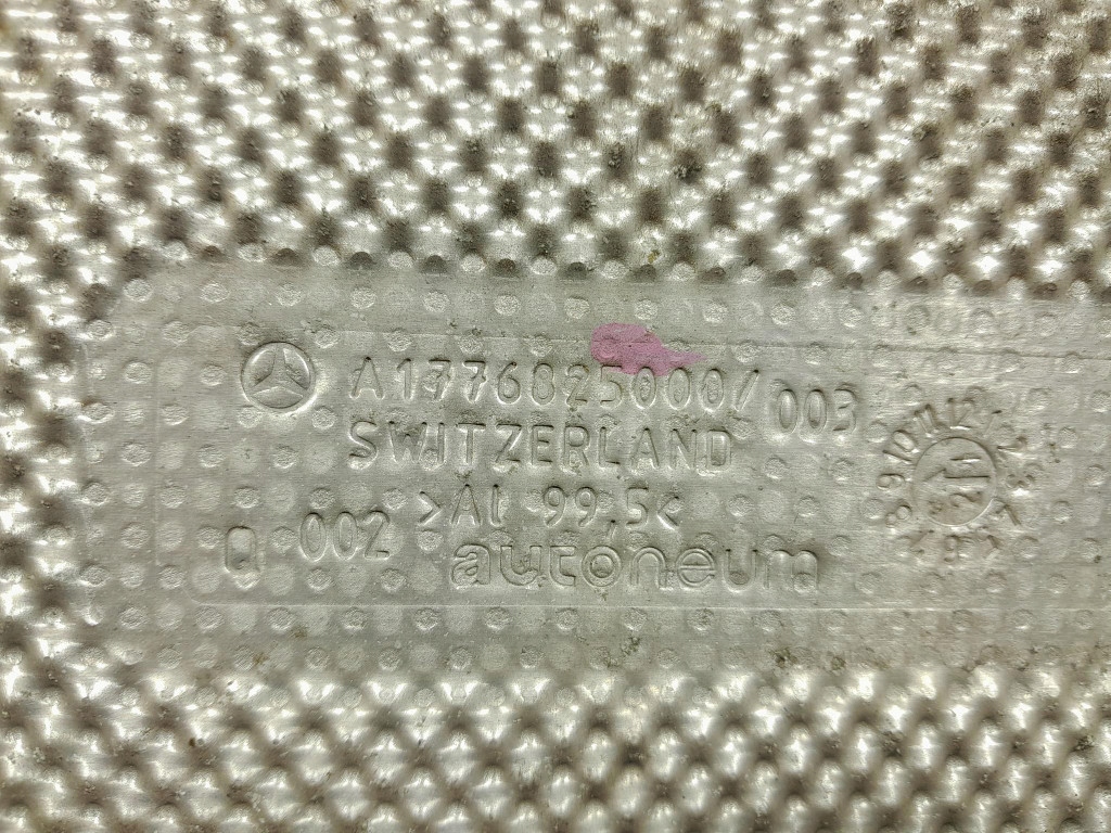 фото №7, Mercedes a w177 a45s защита тепловая выхлоп a1776825000