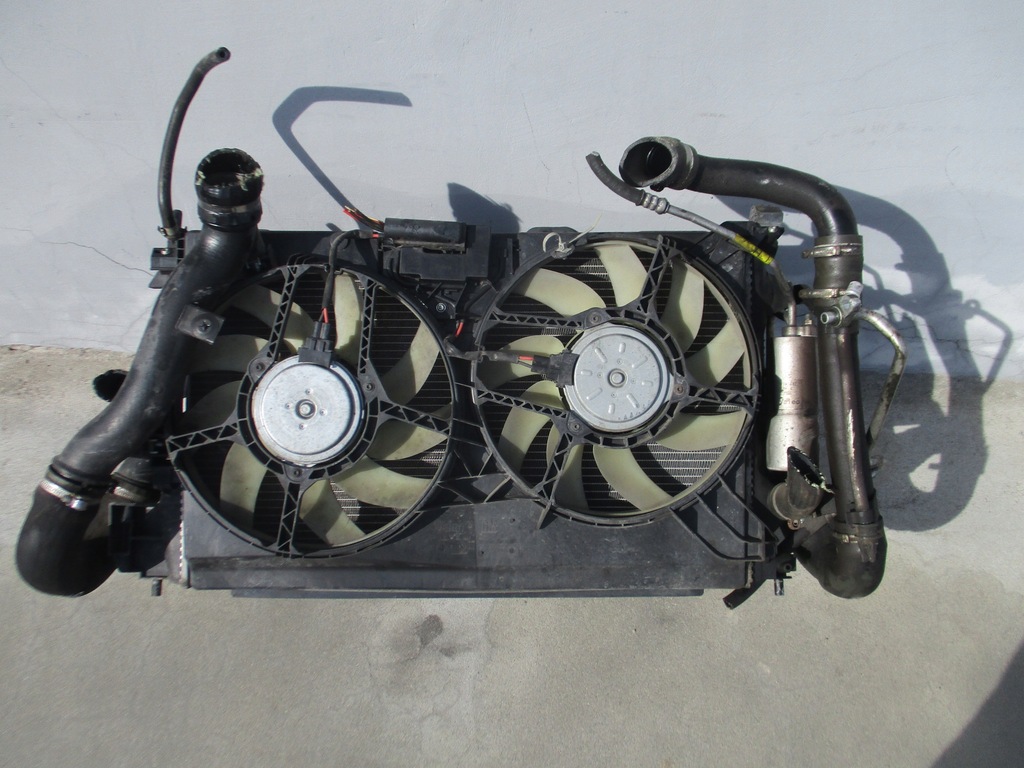 фото №5, Fiat croma ii 1.9 m-jet радиатор вентилятор 06r