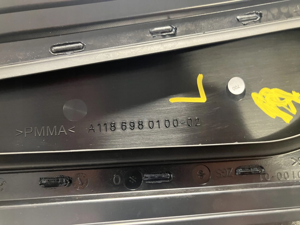 фото №1, Захист стійка b молдинг ліва mercedes cla w118