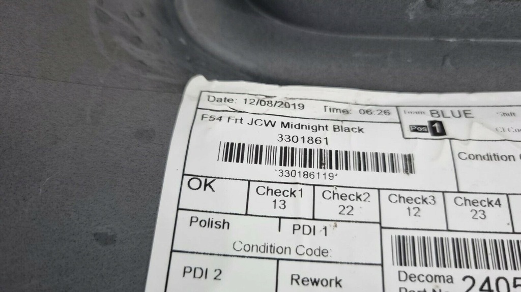 фото №11, Mini clubman f54 jcw 2015- бампер передний перед 7376375