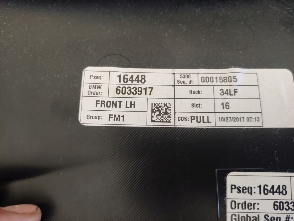 фото №9, Обшивка оббивка двері салон bmw x3 g01 шкіра