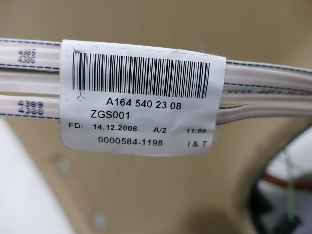 фото №9, Mercedes ml w164 стеля ручки кронштейн коричнева