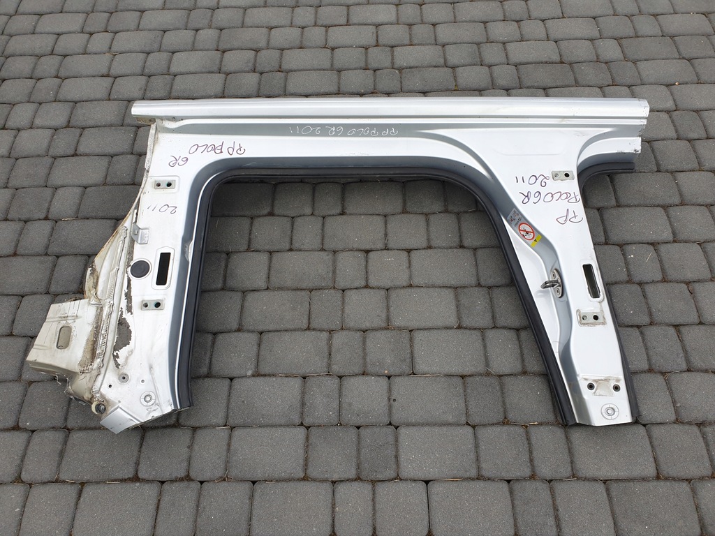 фото №4, Блок двигателя порог четверть правый vw polo 5 v 6r 2009-