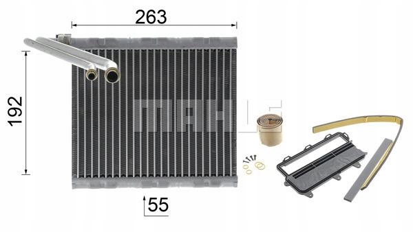 фото №11, Mahle ae 85 000p випарник, кондиціонер