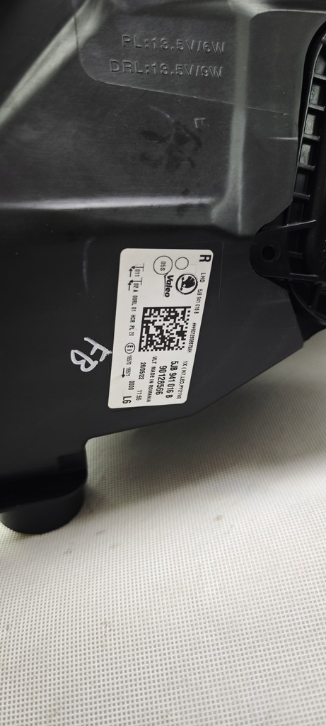 фото №9, Skoda rapid lift фара led правий лівий 5jb фара лампа права ліва