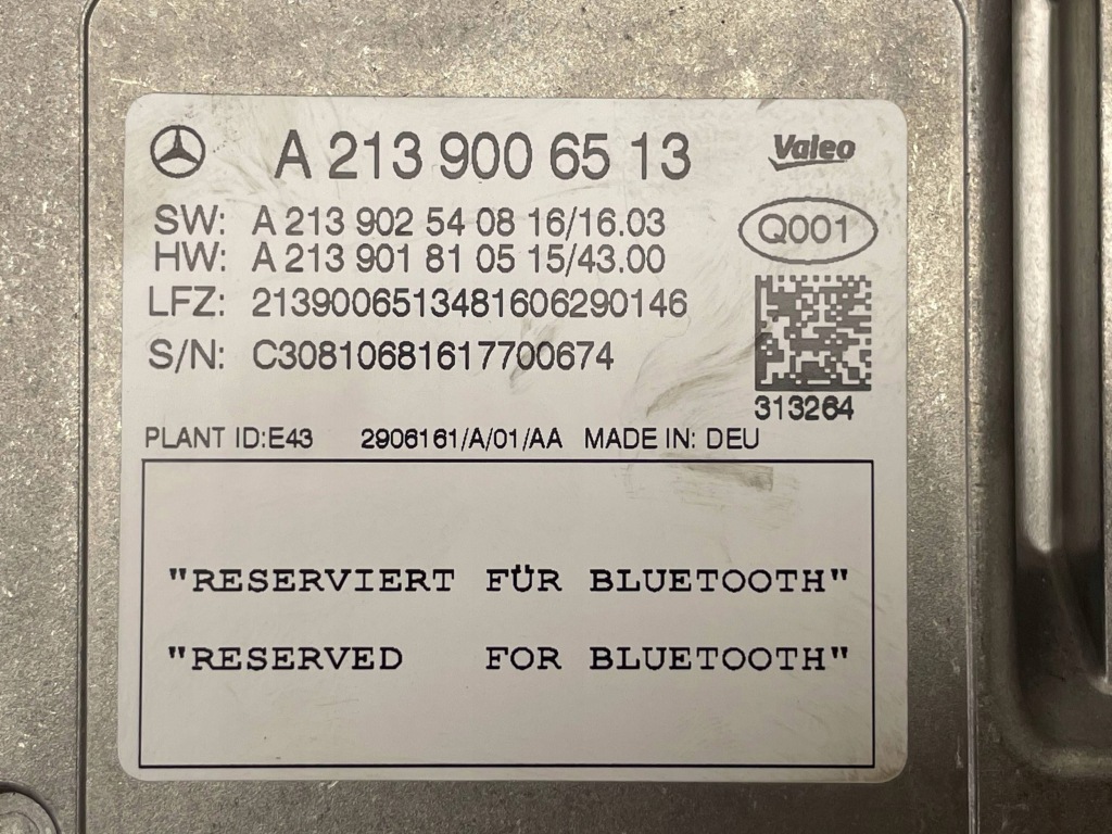 Mercedes оригинальный номер a2139006513 w213 модуль блок управления bluetooth Киев