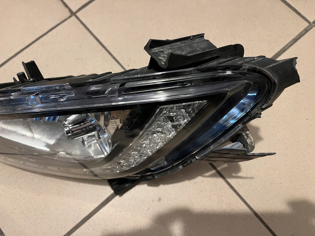 фото №7, Hyundai i20 i-20 lift лампа противотуманная фара левый