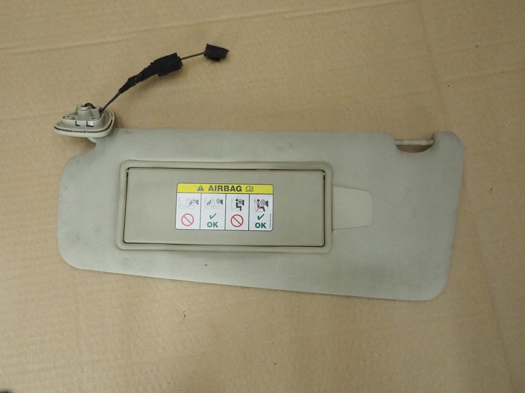 фото №9, Jaguar xf i x250 козирок захист сонцезахисна козирок ліва europa