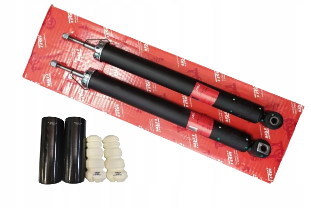 фото №1, Kpl. амортизатори задня trw + захист bmw x3 e83