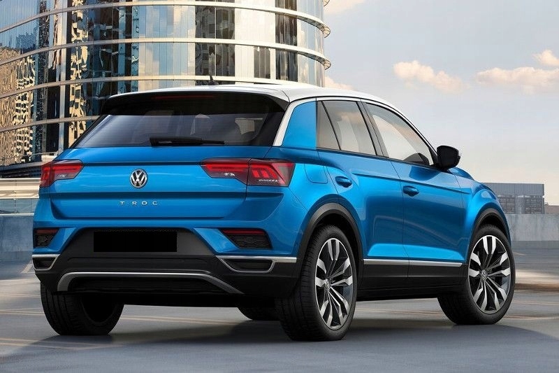 фото №10, Vw t-roc спойлер диффузор бампер задняя 2ga807521n