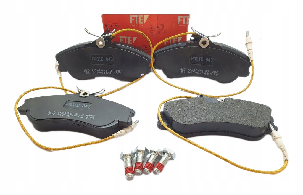 фото №1, Fte bl1483a4 набір гальмівних колодок гальмівних, гальма дискові