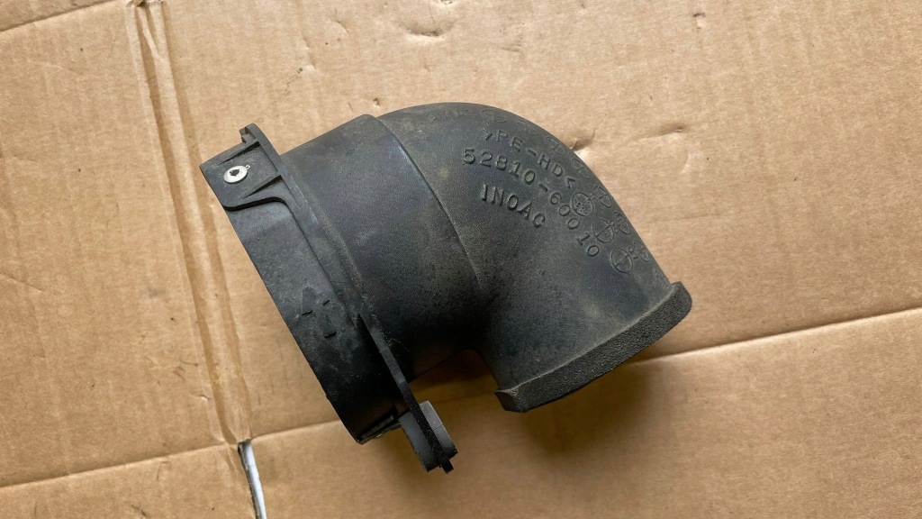 фото №1, Коліно трубка тунель впуску повітря toyota land cruiser 100 4.2 оригінал