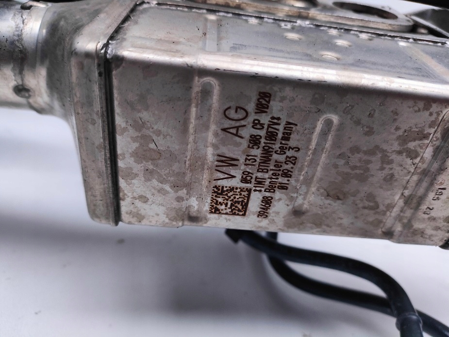 фото №7, Радиатор выхлопных газов egr 059131508cp cayenne 7p q7 touareg iii