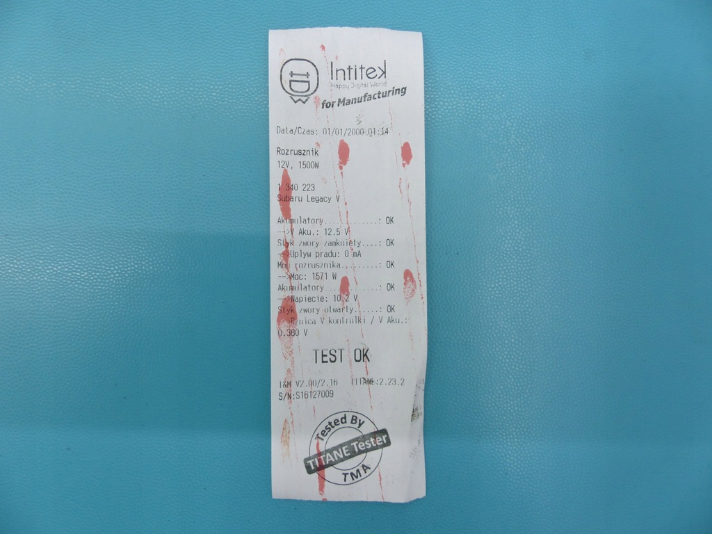 фото №6, Test стартер subaru legacy v 23300aa621,