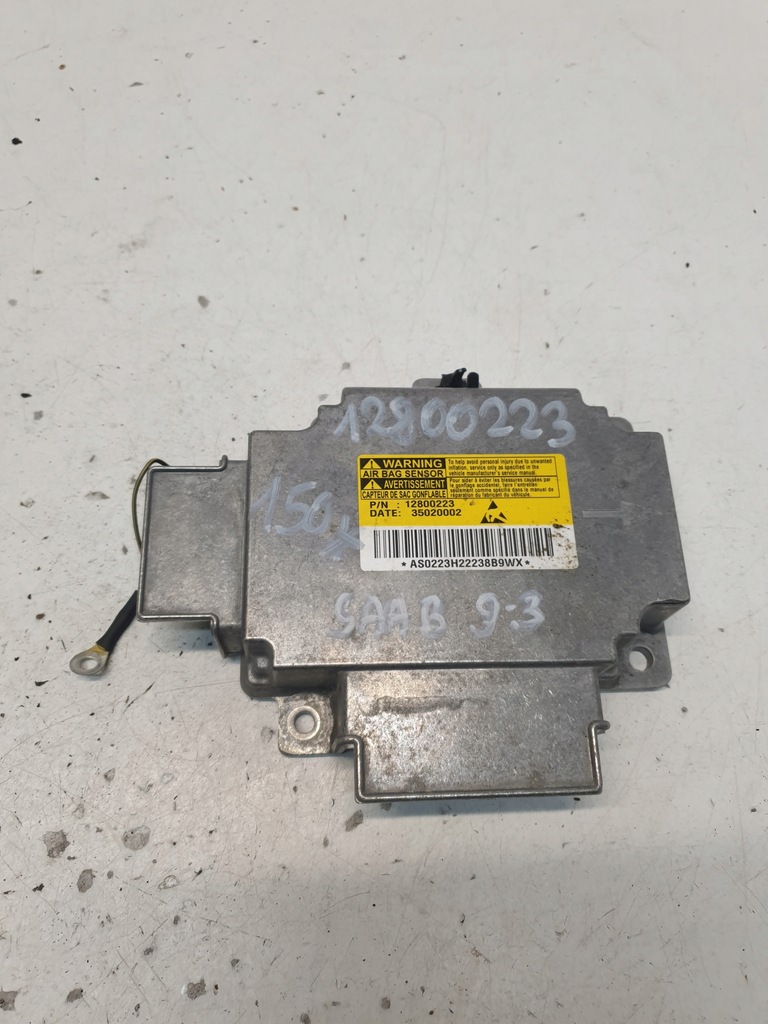 фото №1, Модуль датчик подушка безопасности saab 9-3 12800223