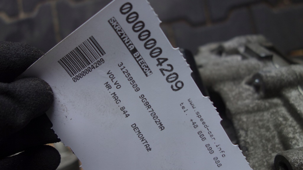 фото №6, Volvo коробка передач передач 31259509 9g9r7002ma