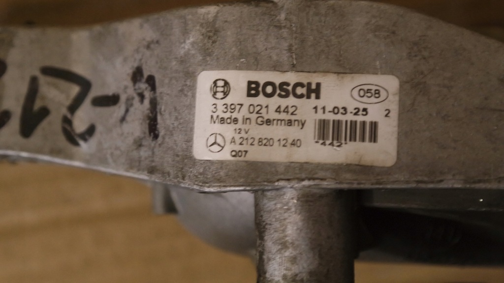 фото №4, Механизм дворник mercedes w212