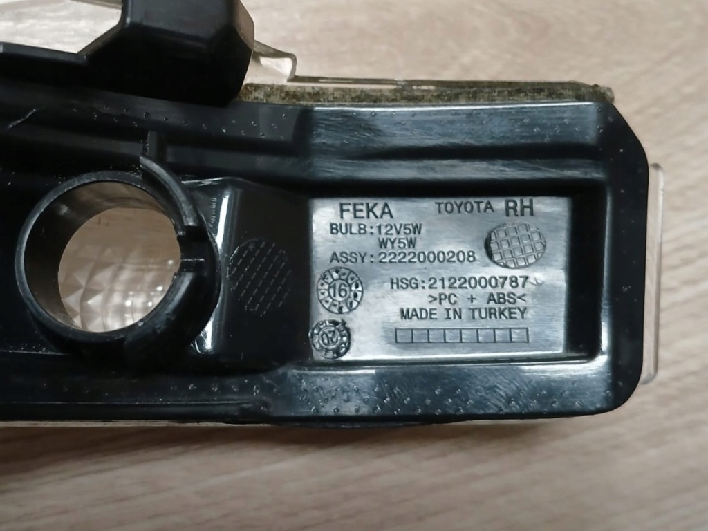 фото №7, Toyota auris ii corolla xi avensis t27 c-hr поворотник правого зеркало